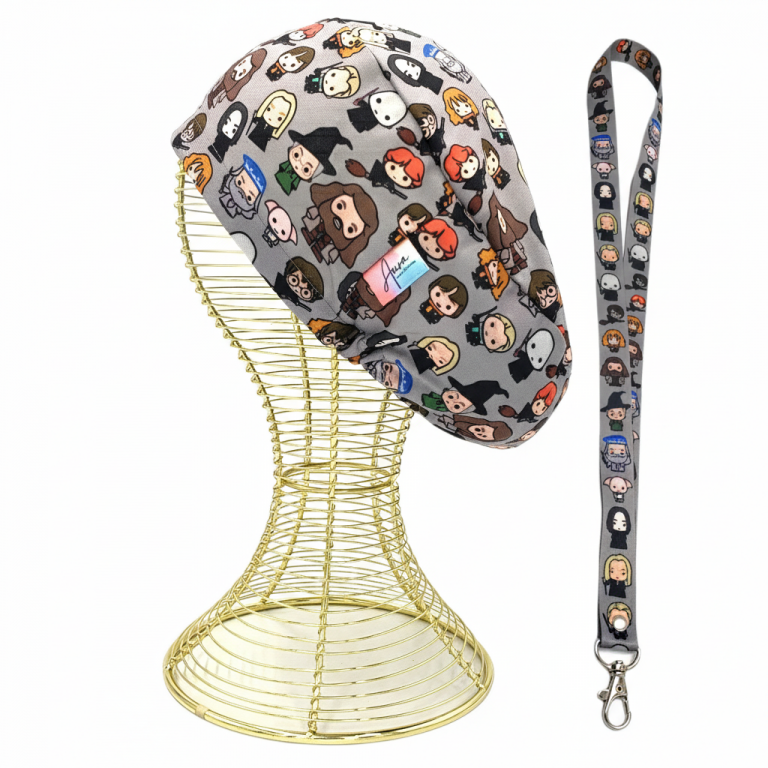 pack-gorro-clinico-landyard-aurisima-modelo-harry-potter-color-gris-tela-poliester-elasticada-1