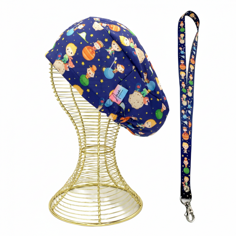 pack-gorro-clinico-lardyard-aurisima-modelo-el-principito-color-azul-tela-poliester-elasticada-1